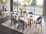 Esf Furniture - Extravaganza 8 Piece 131 Dining Table Set - 131-8Set