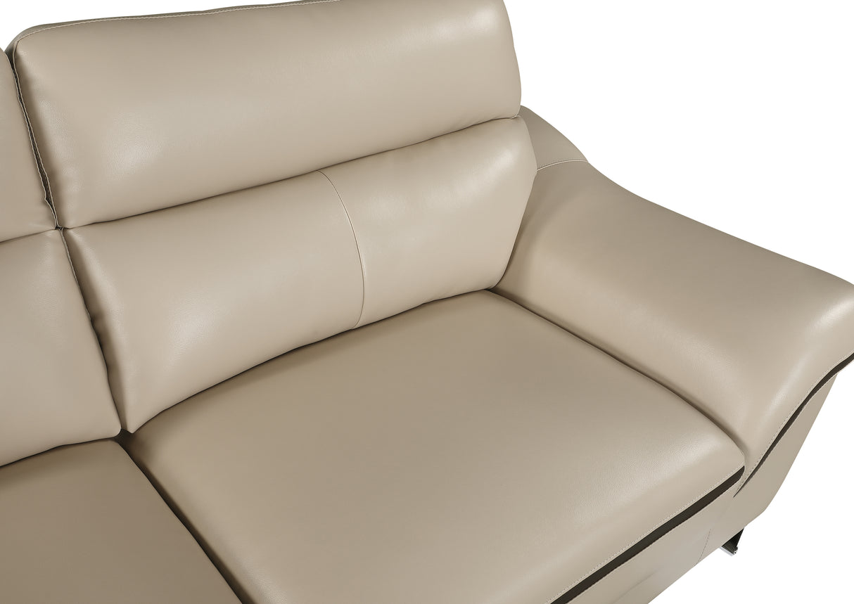 Genuine Leather Sofa Home Elegance USA