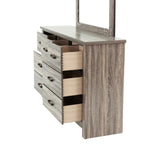 DRESSER in Gray Oak - Home Elegance USA