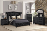 Sophia Chest In Color Black Made With  Wood - Home Elegance USA