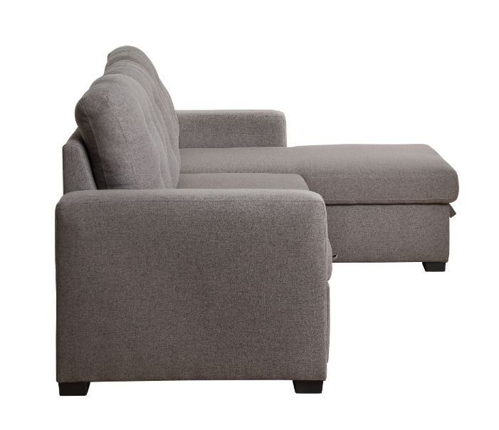 Chambord - Sectional Sofa - Gray Fabric - Home Elegance USA