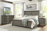 Homelegance - Weaver Eastern King Bed In Antique Gray - 1626Gyk-1Ek*