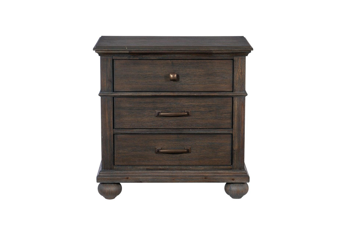Homelegance - Motsinger 5 Piece Eastern King Bedroom Set In Brown - 1400K-1Ek-5Set