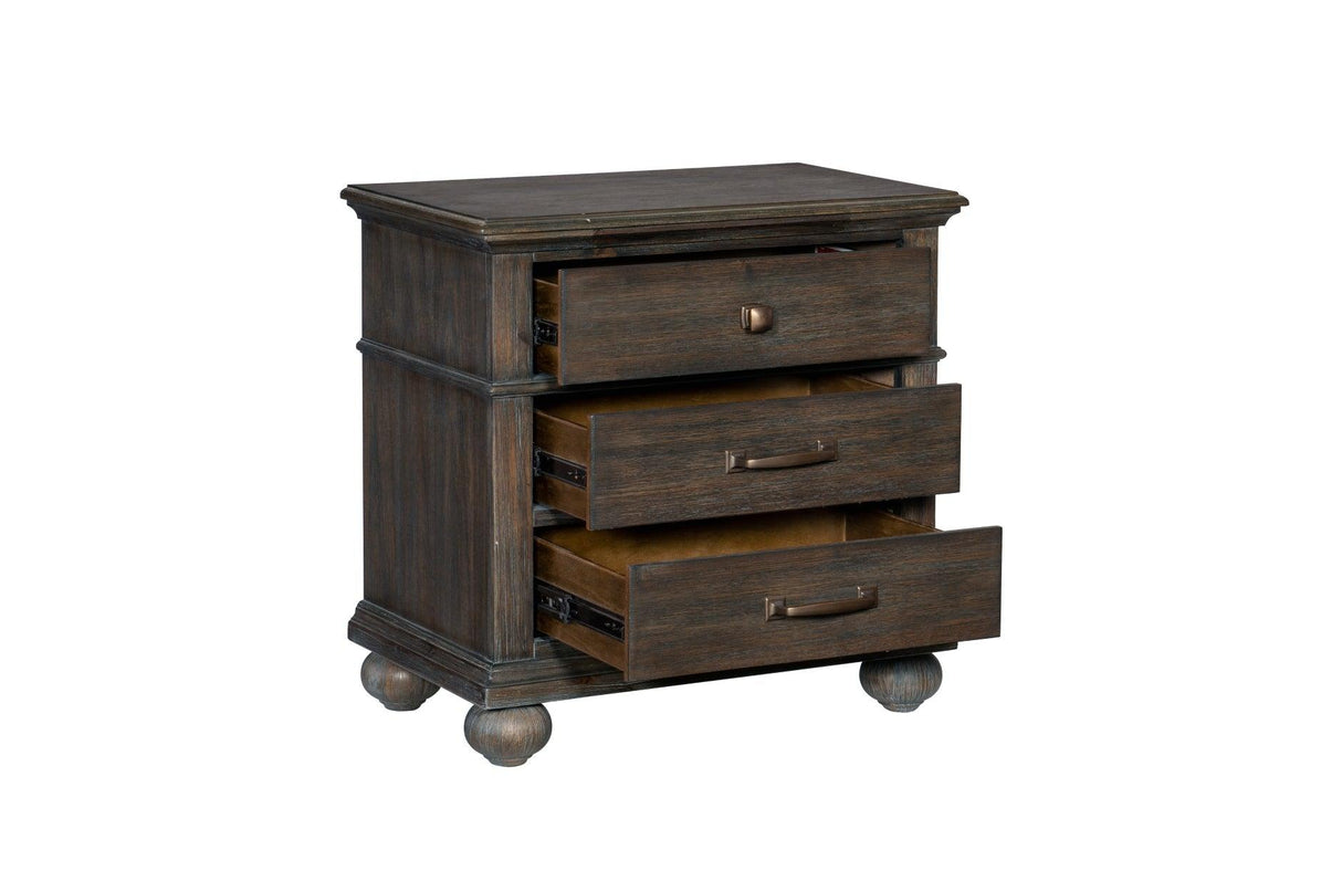 Homelegance - Motsinger 3 Piece Eastern King Bedroom Set In Brown - 1400K-1Ek-3Set