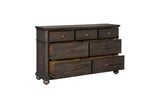 Homelegance - Motsinger Dresser And Mirror In Brown - 1400-Dm