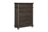 Homelegance - Motsinger 6 Piece Queen Bedroom Set In Brown - 1400-1-6Set