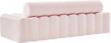 Meridian Furniture - Melody Velvet Sofa In Pink - 647Pink-S