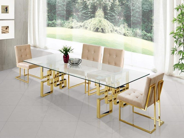 Meridian Furniture - Pierre 5 Piece Dining Room Set - 714-5Set