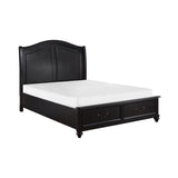 Homelegance - Herman 3 Piece Queen Bedroom Set In Charcoal Brown - 1420-1*3