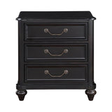 Homelegance - Herman Night Stand In Charcoal Brown - 1420-4
