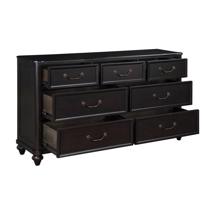 Homelegance - Herman Dresser In Charcoal Brown - 1420-5