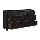 Homelegance - Herman 4 Piece Queen Bedroom Set In Charcoal Brown - 1420-1*4
