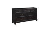 Homelegance - Herman 5 Piece Eastern King Bedroom Set In Charcoal Brown - 1420-1Ek*5