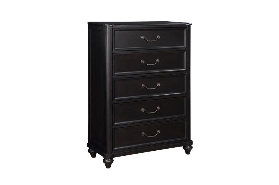 Homelegance - Herman 6 Piece Eastern King Bedroom Set In Charcoal Brown - 1420-1Ek*6