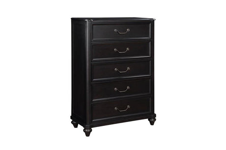 Herman 6 Piece Eastern King Bedroom Set In Charcoal Brown 1420-1Ek*6 | Homelegance
