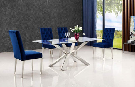Meridian Furniture - Juno 7 Piece Dining Room Set - 732-7SET