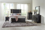 Aveline 3 Piece Eastern King Bedroom Set In Black 1428Bkk - 1Ek*3 | Homelegance | Home Elegance USA