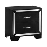 Aveline 5 Piece Queen Bedroom Set In Black 1428Bk - 1*5 | Homelegance | Home Elegance USA
