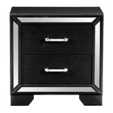 Aveline Night Stand In Black 1428Bk - 4 | Homelegance | Home Elegance USA