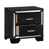 Aveline 3 Piece Queen Bedroom Set In Black 1428Bk - 1*3 | Homelegance | Home Elegance USA