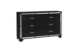 Aveline 5 Piece Eastern King Bedroom Set In Black 1428Bkk - 1Ek*5 | Homelegance | Home Elegance USA