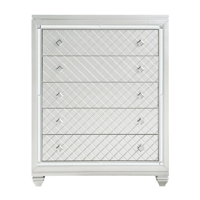 Homelegance - Leesa Chest In Silver - 1430-9