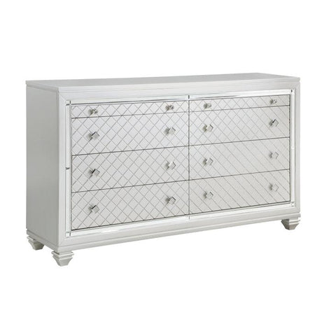 Homelegance - Leesa Dresser In Silver - 1430-5
