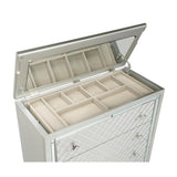 Homelegance - Leesa Chest In Silver - 1430-9