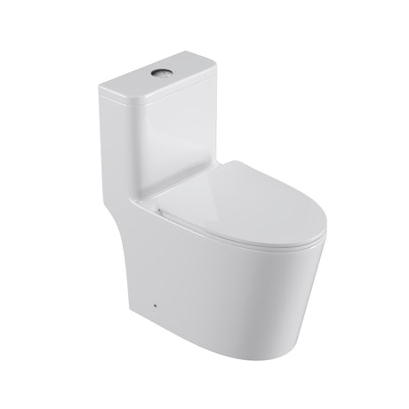 One Piece  Dual Flush Elongated Toilet