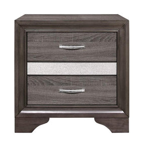 Luster Night Stand In Gray 1505-4 | Homelegance