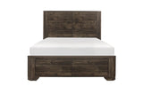 Homelegance - Jocelyn Eastern King Bed In Rustic Brown - 1509K-1Ek*