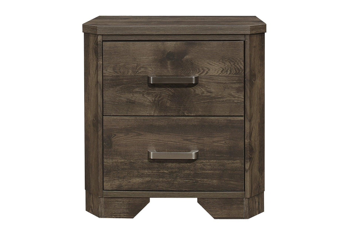 Homelegance - Jocelyn 5 Piece Queen Bedroom Set In Rustic Brown - 1509-1-5Set
