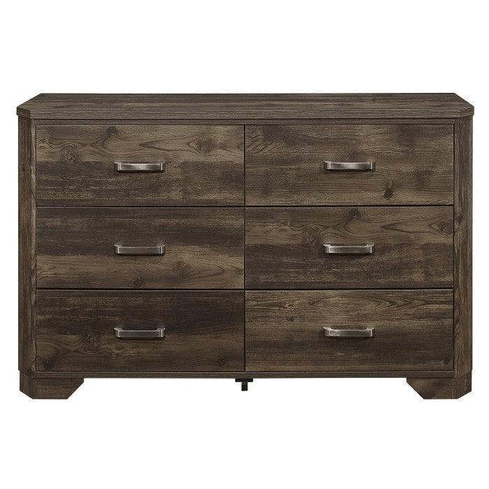 Homelegance - Jocelyn Dresser In Rustic Brown - 1509-5