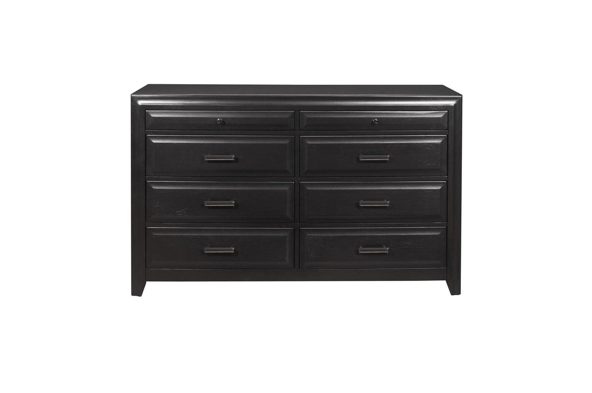 Homelegance - Cordelia 5 Piece Eastern King Bedroom Set In Espresso - 1517K-1Ek-5Set