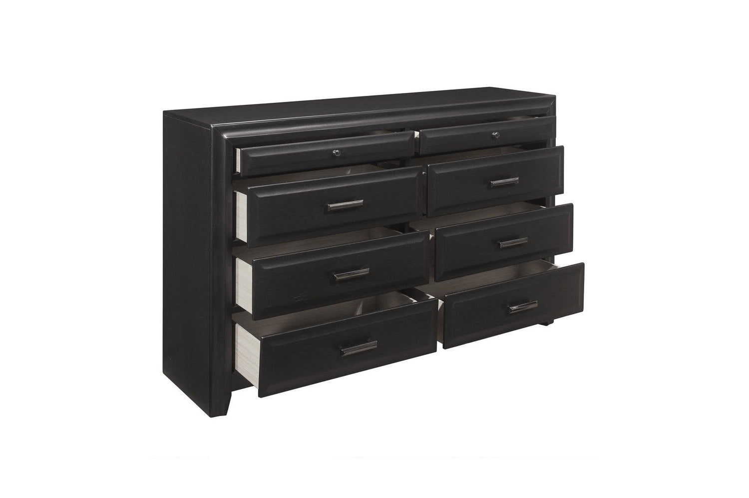 Homelegance - Cordelia 5 Piece Eastern King Bedroom Set In Espresso - 1517K-1Ek-5Set