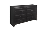 Homelegance - Cordelia 5 Piece Eastern King Bedroom Set In Espresso - 1517K-1Ek-5Set