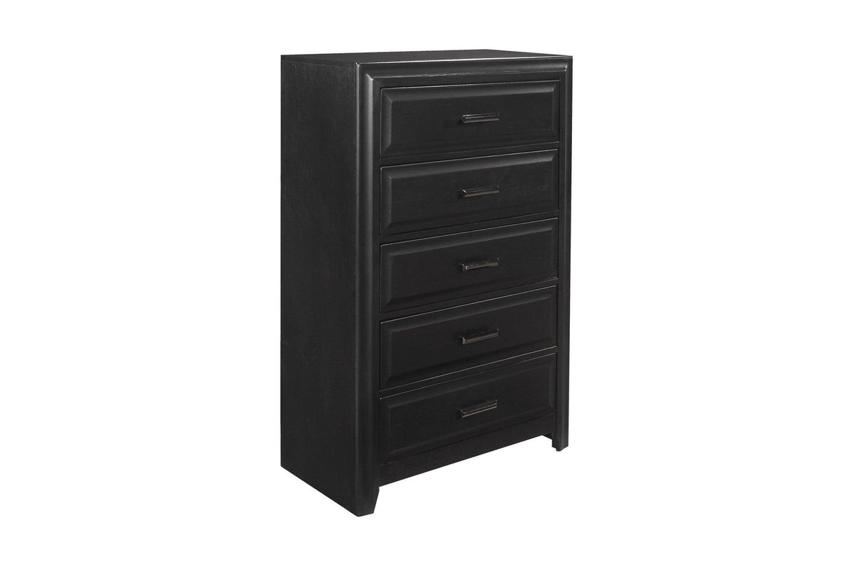 Homelegance - Cordelia 6 Piece Eastern King Bedroom Set In Espresso - 1517K-1Ek-6Set