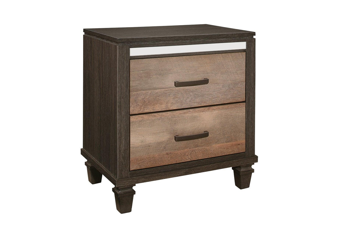 Danridge 3 Piece Eastern King Bedroom Set In Brown 1518K - 1Ek - 3Set | Homelegance | Home Elegance USA