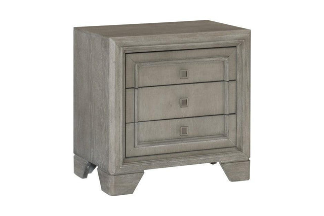 Homelegance - Colchester Night Stand In Driftwood Gray - 1546-4