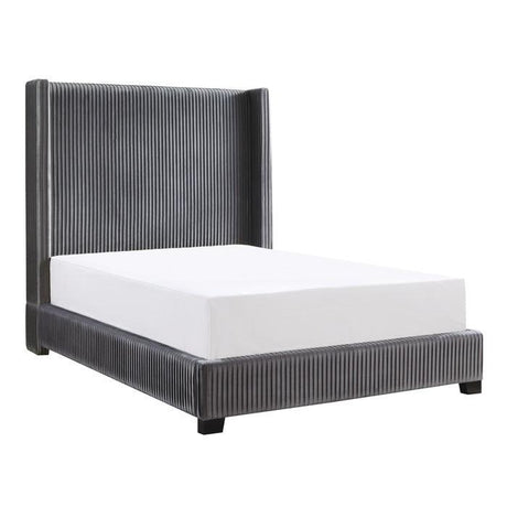 Homelegance - Glenbury Eastern King Bed In Dark Gray - 1547K-1Ek