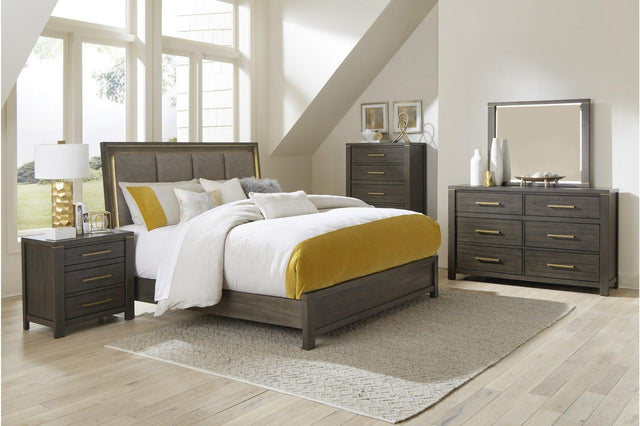 Homelegance - Scarlett 3 Piece Queen Bedroom Set In Brownish Gray - 1555-Q-3Set