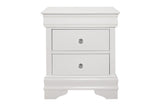 Homelegance - Lana 5 Piece Queen Bedroom Set In White - 1556W-1-5Set