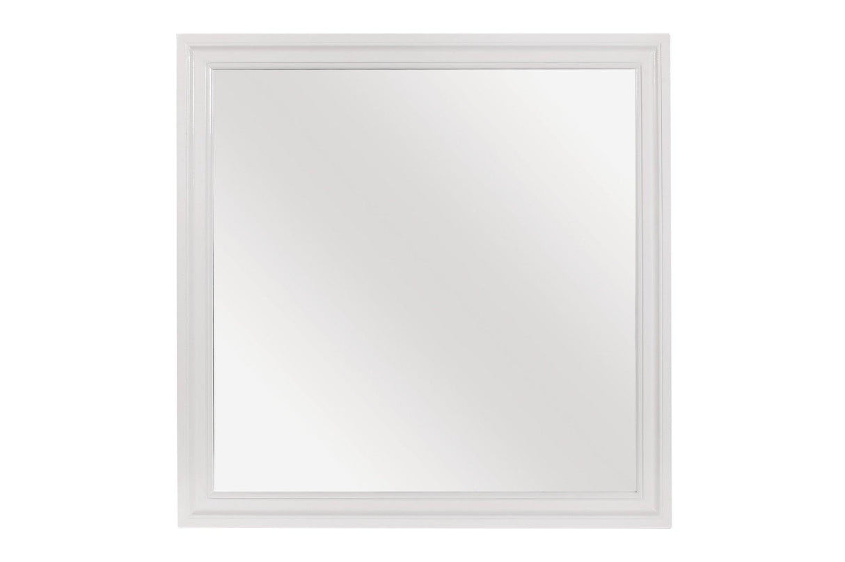 Homelegance - Lana Dresser With Mirror In White - 1556W-6