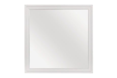 Lana Dresser With Mirror In White 1556W-6 | Homelegance