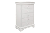 Homelegance - Lana 6 Piece Queen Bedroom Set In White - 1556W-1-6Set