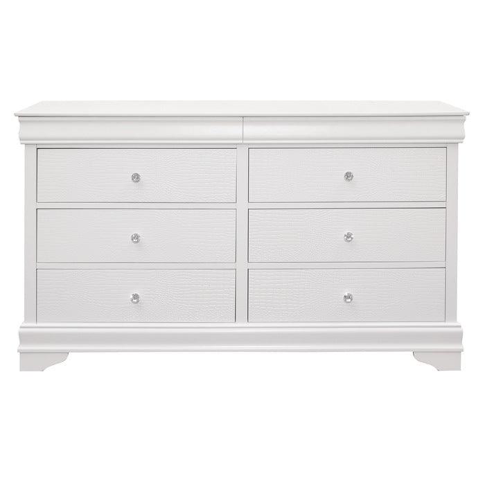 Homelegance - Lana Dresser In White - 1556W-5