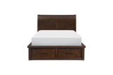 Homelegance - Logandale Eastern King Platform Bed In Brown - 1559K-1Ek