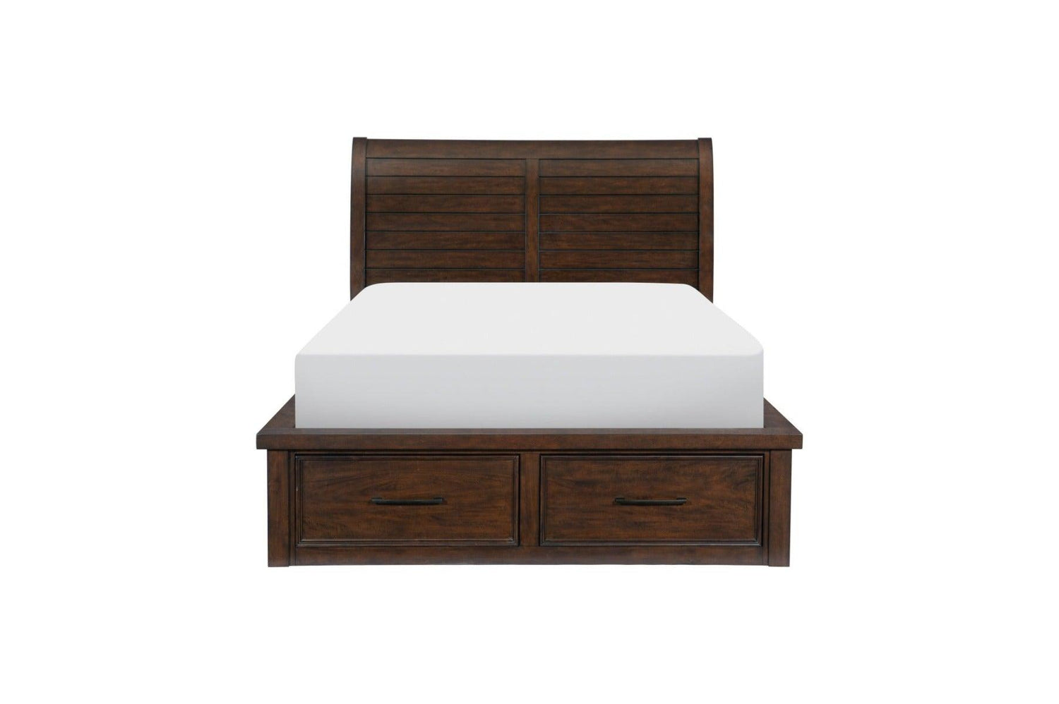 Homelegance - Logandale Queen Platform Bed In Brown - 1559-Q