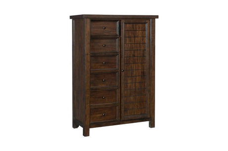 Homelegance - Logandale Wardrobe In Brown - 1559-W