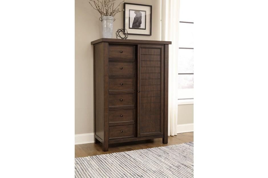 Homelegance - Logandale Wardrobe In Brown - 1559-W